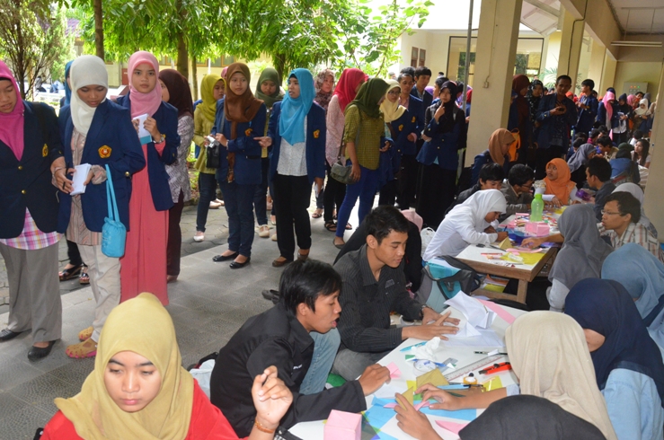 studi banding 150 mahasiswa Pendidikan Matematika STKIP Garut, Selasa, 23/4